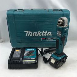 ◇◇ MAKITA マキタ 電動工具 充電式アングルドリル 充電器・充電池1個・ケース付 DA350DRF ブルー Cランク