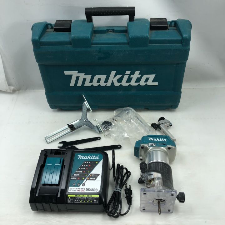 MAKITA マキタ 電動工具 トリマー 充電器・ケース付 コードレス式 