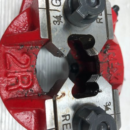  REX レッキス 電動工具 ネジ切り機 ケース付 2R レッド