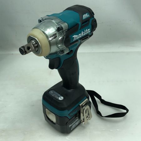  MAKITA マキタ 電動工具 インパクトレンチ 充電器・充電池2個・ケース付 コードレス式 TW284DRGX ブルー