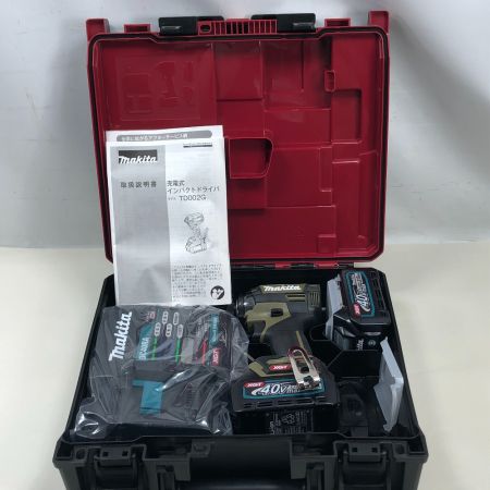  MAKITA マキタ 電動工具 インパクトドライバ 未使用品(S) 付属品完備 TD002GRDXO オリーブ