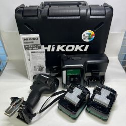 〇〇 HiKOKI ハイコーキ 36V インパクトドライバー Bluetooth付バッテリー2個・充電器・ケース WH36DC ブラック 未使用品 Sランク