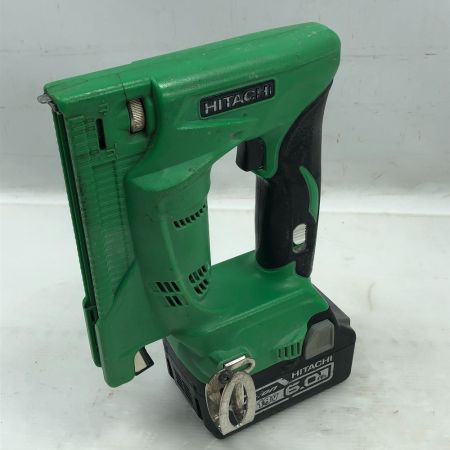 HITACHI 日立 電動工具 充電式タッカ 充電池1個付 N18DSL グリーン