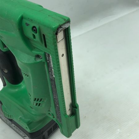  HITACHI 日立 電動工具 充電式タッカ 充電池1個付 N18DSL グリーン