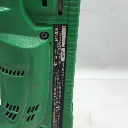  HITACHI 日立 電動工具 充電式タッカ 充電池1個付 N18DSL グリーン