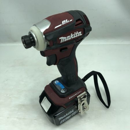  MAKITA マキタ 電動工具 インパクトドライバ 充電器・充電池1個・ケース付 TD172DGXAR レッド