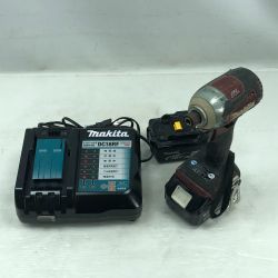◇◇ MAKITA マキタ 電動工具 インパクトドライバ 充電器・充電池2個付 TD170D ブラウン Cランク