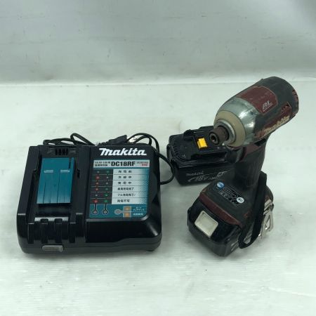  MAKITA マキタ 電動工具 インパクトドライバ 充電器・充電池2個付 TD170D ブラウン
