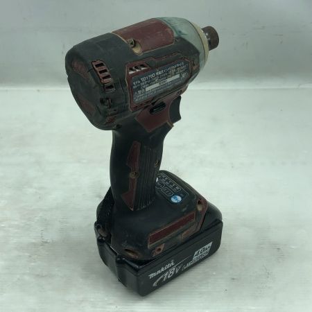  MAKITA マキタ 電動工具 インパクトドライバ 充電器・充電池2個付 TD170D ブラウン