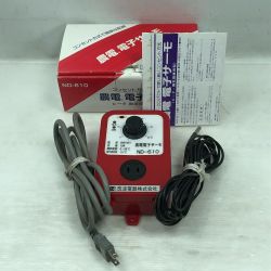 ◇◇ 筑波電器 工具関連用品 農電電子サーモ 本体のみ コード式 ND-610 レッド Cランク