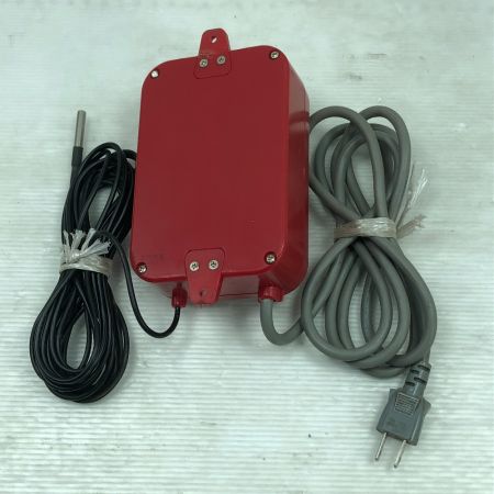  筑波電器 工具関連用品 農電電子サーモ 本体のみ コード式 ND-610 レッド