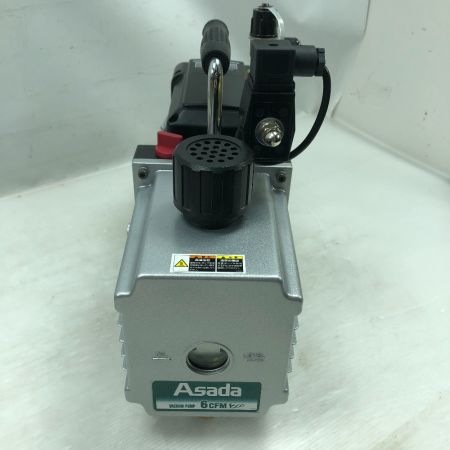  Asada 工具関連用品 真空ポンプ 本体のみ コード式 100v 6CFM グレー