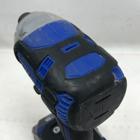  HITACHI 日立 電動工具 インパクトドライバ 充電器・充電池2個・ケース付 WH36DA ブルー