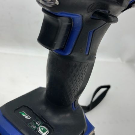  HITACHI 日立 電動工具 インパクトドライバ 充電器・充電池2個・ケース付 WH36DA ブルー