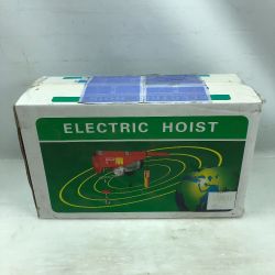 ◇◇ 三方良し 工具関連用品 電動ウィンチ ホイスト レッド Sランク