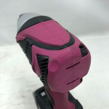  HITACHI 日立 締め付け工具 インパクトレンチ 充電器・充電池2個・ケース付 WR18DBDL ショッキングピンク