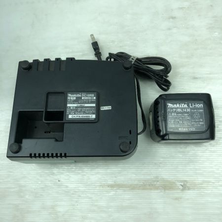  MAKITA マキタ 研磨工具 ディスクグラインダー 充電器・充電池1個・ケース付 GA400D ブルー