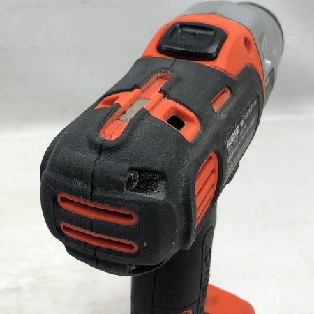  BLACK+DECKER ブラックアンドデッカー 切断工具 マルチツール 充電器・充電池2個・ケース・アタッチメント付 EV0183P1 オレンジ