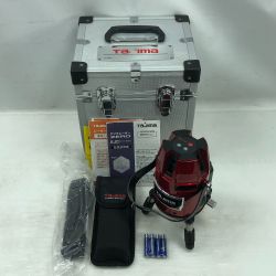 ◇◇ TAJIMA タジマ 工具 レーザー機器 レーザー墨出し器 ケース・受光器付 ZERO-KJC レッド Cランク