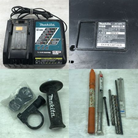  MAKITA マキタ 締め付け工具 ハンマドリル 集塵ユニット・ケース付 コードレス式 HR182D ブルー