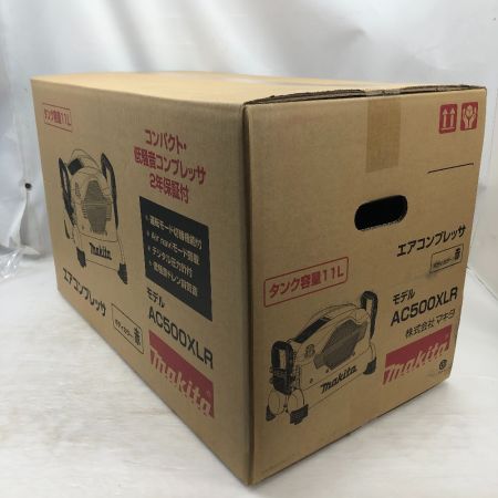  MAKITA マキタ 工具 エアツール コンプレッサー 未使用品(S) 付属品完備 AC500XLR レッド