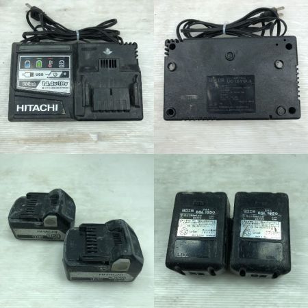  HITACHI 日立 締め付け工具 ハンマドリル 充電器・充電池2個・ケース付 DH18DSL グリーン