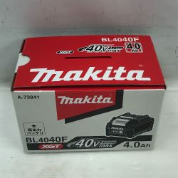◇◇ MAKITA マキタ 工具関連用品 バッテリー 未使用品(S) 本体のみ BL4040F ブラック Sランク