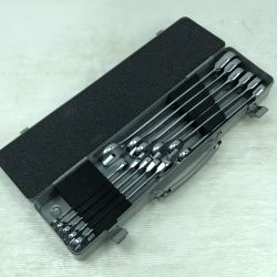 ◇◇ TONE トネ 工具 ハンドツール ラチェットメガネレンチ 未使用品(S) RM110 グレー Sランク