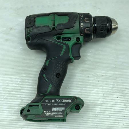  HITACHI 日立 締め付け工具 ドライバドリル 本体のみ コードレス式 DS14DBSL グリーン