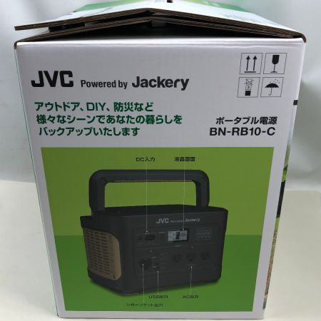 JVC ジェーブイシー 工具関連用品 ポータブル電源 アダプター付 100v BN-RB10-C ブラック