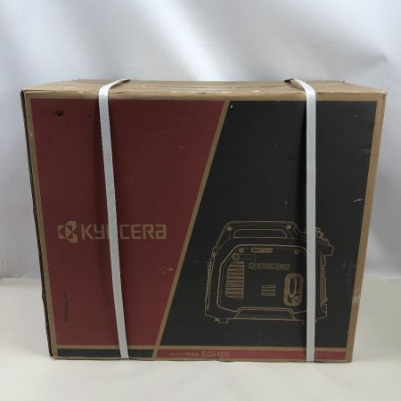 KYOCERA キョウセラ 工具 大型機械 インバーター発電機 未使用品(S) 付属品完備 EGI100