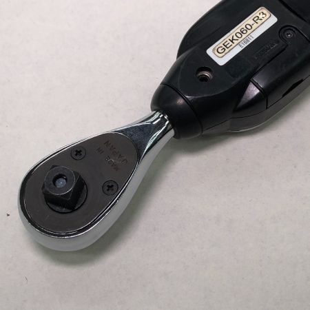  KTC ケーティーシー 工具 ハンドツール デジタルラチェットレンチ GEK060 ブラック