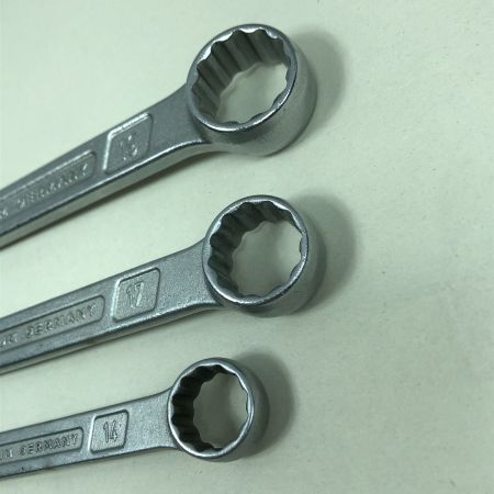  HAZET ハゼット 工具 ハンドツール コンビネーションレンチ セット　8、10、12、13、14、17、19 600N シルバー