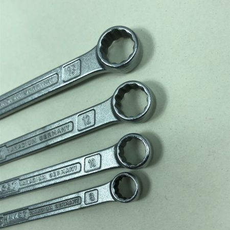  HAZET ハゼット 工具 ハンドツール コンビネーションレンチ セット　8、10、12、13、14、17、19 600N シルバー