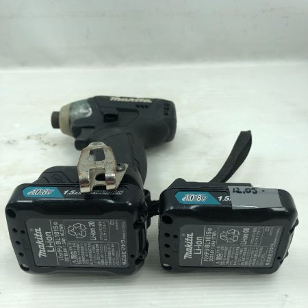  MAKITA マキタ 締め付け工具 インパクトドライバ 充電器・充電池2個・ケース付 TD111DSMXB ブラック