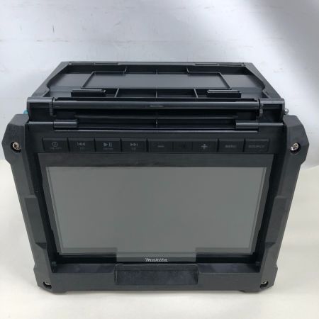  MAKITA マキタ 工具関連用品 ラジオ付テレビ リモコン・アダプター付き コードレス式 18v TV100 ブルー