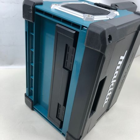  MAKITA マキタ 工具関連用品 ラジオ付テレビ リモコン・アダプター付き コードレス式 18v TV100 ブルー