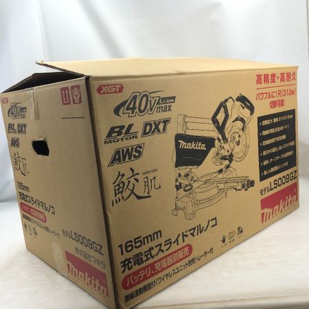  MAKITA マキタ 工具 切断工具 スライド丸のこ 未使用品(S) 本体のみ コードレス式 40v LS009GZ ブルー
