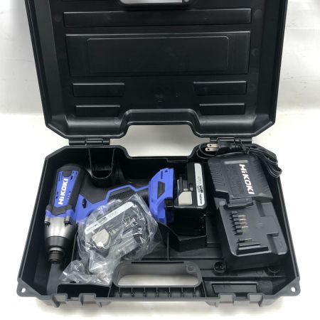  HiKOKI ハイコーキ 締め付け工具 インパクトドライバ 充電器・充電池2個・ケース付 FWH14DF(2BG) ブルー