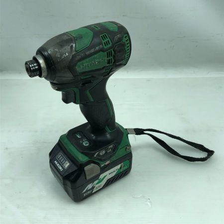  HiKOKI ハイコーキ 締め付け工具 インパクトドライバ 充電器・充電池2個・ケース付 WH36DA グリーン