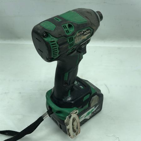  HiKOKI ハイコーキ 締め付け工具 インパクトドライバ 充電器・充電池2個・ケース付 WH36DA グリーン