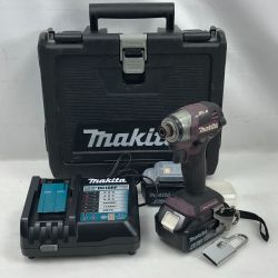 ◇◇ MAKITA マキタ 締め付け工具 インパクトドライバ 付属品完備 TD173DGXAP パープル Cランク