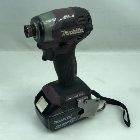  MAKITA マキタ 締め付け工具 インパクトドライバ 付属品完備 TD173DGXAP パープル