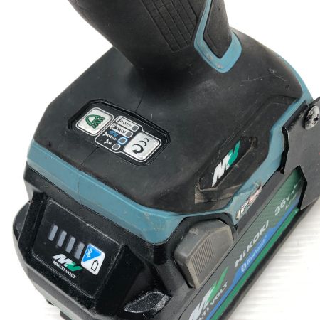  HiKOKI ハイコーキ 締め付け工具 インパクトドライバ 充電器・充電池2個・ケース付 WH36DC ブルー