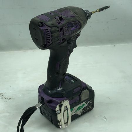  HiKOKI ハイコーキ 締め付け工具 インパクトドライバ 充電器・充電池2個・ケース付 コードレス式 WH36DA インディゴ