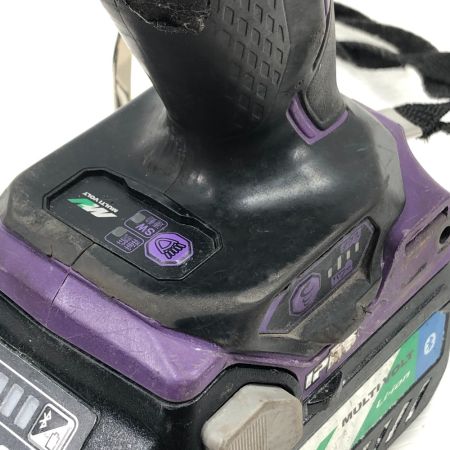  HiKOKI ハイコーキ 締め付け工具 インパクトドライバ 充電器・充電池2個・ケース付 コードレス式 WH36DA インディゴ