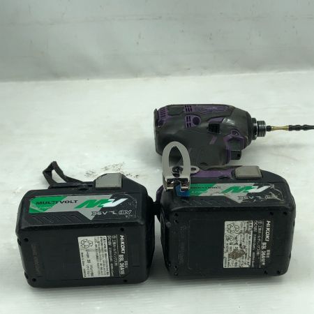  HiKOKI ハイコーキ 締め付け工具 インパクトドライバ 充電器・充電池2個・ケース付 コードレス式 WH36DA インディゴ