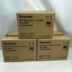 ◇◇ Panasonic パナソニック 工具 未使用品 3個セット GVL3807 天井埋込型換気扇 Sランク