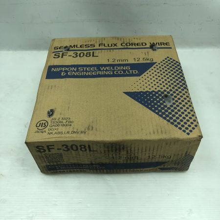  日鉄 工具関連用品 溶接ワイヤー 未使用品(S) 本体のみ SF-308L グレー