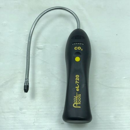  FUSO 工具関連用品 CO2検知器 ケース付 コードレス式 EL-720 ブラック